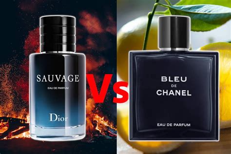 chanel de bleu vs dior sauvage|bleu de chanel vs sauvage.